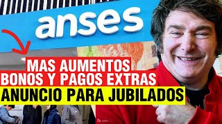 👉💲Aumento, Bonos y Pagos Extras para JUBILADOS con IMPORTANTE ANUNCIO de ANSES en Febrero de 2025💸