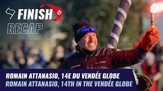 Romain Attanasio, 14e du Vendée Globe | Finish Recap | Vendée Globe 2024