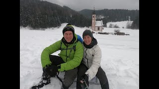 Rifugio Odle - Geisleralm Val di Funes e discesa in slitta