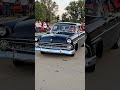 1955 ford customline classic car drive by engine sound sanders car show 2024