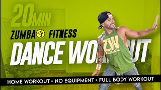 20 Minute ZUMBA Fitness | Dance Fitness | Home Workout | Full Body/No Equipment Vol. 2