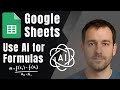 How to Create Formulas in Google Sheets Using AI (2025 Smart Formula Guide)