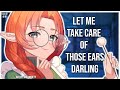 [3DIO] Wholesome Elf Girlfriend Ear Cleaning Ritual ASMR | Fluffy Ear Picks & Cozy Ear Treatment