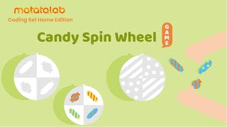 Matatalab Coding Set Home Edition - [ Candy Spin Wheel ] - Coding Games