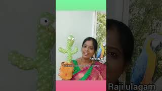 பேசும் பொம்மை/Talking dancing doll Review tamil/velujazz toy review/cactus plus toy talking doll