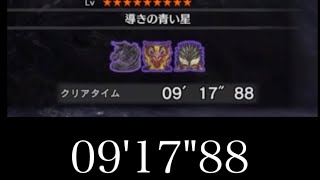 ［MHW] 導きの青い星 ハンマー 09'17''88