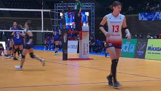 Volleyball　バレーボール　SVリーグ　Astemoリヴァーレ茨城　背番号13　野中瑠衣選手　④