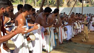 Panchavadyam - Pathikalam Thimila Thalavattam - Kunissery Aniyan Marar and team - Kavilakkad Pooram