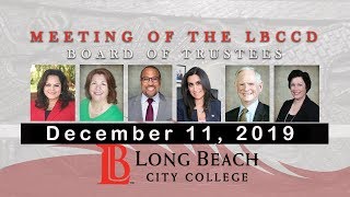 LBCCD-Board Meeting - December 11, 2019