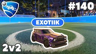 ExoTiiK Ranked 2v2 PRO Replay #140 - Rocket League Replays