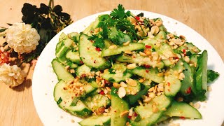 NỘM DƯA CHUỘT Đơn Giản Chua Cay Ngọt Giòn Thanh Mát Ăn Xổi Cho Ngày Hè | Con Trai Vào Bếp