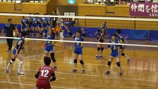 2016年IH バレーボール 女子 敗者復活戦 米沢中央（山形）vs 土浦日大（茨城）第3セット