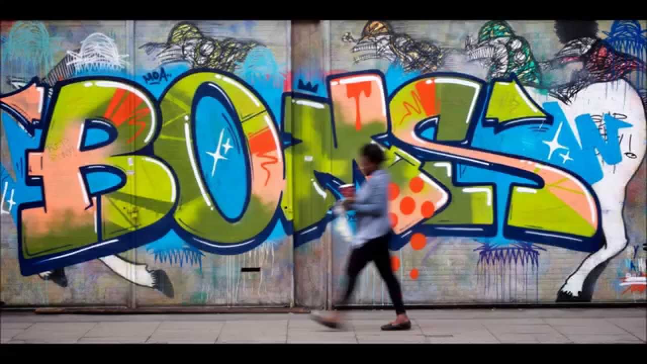 Graffiti Letter B - Tags, Letters And Pieces - Tutorial Video - YouTube