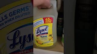 Lysol Multi-surface Cleaner: Sanitize And Deodorize Your Home In One Easy Step!