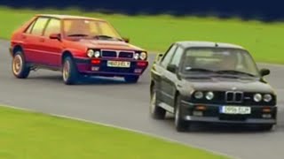 Lancia Delta Integrale v BMW M3 E30 - Fifth Gear