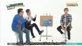 [ENG] 160210 Weekly Idol - Shinhwa Hyesung \u0026 Andy (2/3)