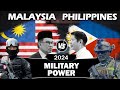 Malaysia vs Philippines Military Power 2024 | Philippines vs Malaysia Military Power Comparison 2024