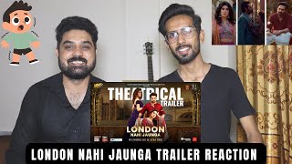 Reaction ON London Nahi Jaunga Official Trailer | Humayun Saeed | Mehwish Hayat | Kubra Khan