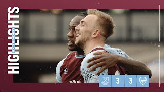 EXTENDED HIGHLIGHTS | WEST HAM UNITED 3-3 ARSENAL