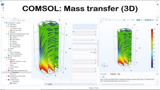 COMSOL: Mass transfer (3D)