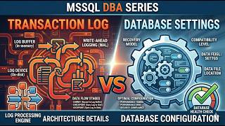 Part 4 - Transaction Log Architecture & database settings.