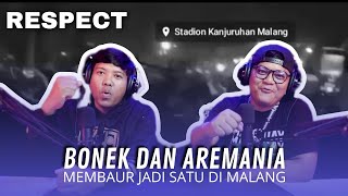 RESPECT..!!! Aremania dan Bonek akhirnya bisa Membaur jadi satu dan Bernyanyi Bersama di Malang