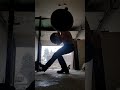 pistol squat with 135 pounds added new 1rm