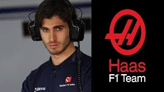 HAAS UPDATE * Giovinazzi Taking FP1 Sessions With Haas