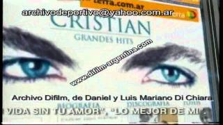 DIFILM Publicidad CD de Cristian castro (2002)