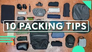 10 Minimalist Packing Tips For Your Next Trip & How To Pack Better For Travel
