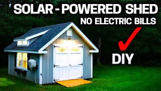 How I built my SOLAR Powered Workshop - Power Anywhere