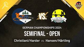 DEUTSCHE MEISTERSCHAFT | HALBFINALE - OPEN | Christiani/Harder vs. Hansen/Härtling