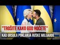 Ursula se otvorila na račun zamrznute ruske imovine: Od EU Kijevu kredit do 35 milijardi evra