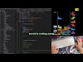 ASMR Programming : Coding Tetris  Game  No Talking