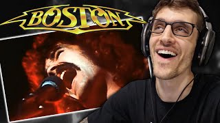 MY FIRST TIME Hearing BOSTON - "More Than a Feeling" (REACTION)