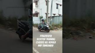 How to turn scooty by main Road.?