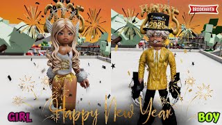 NEW YEARS CLOTHING CODE (2025) IN BROOKHAVEN | #MundoDaNicolly #BROOKHAVEN #ROBLOX