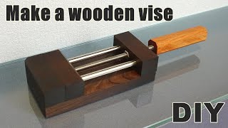 【木工DIY】ガッチリ固定できる木製バイスの作り方～wooden hand tools～