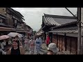 【4k】2023年7月6日（木）京都観光地の人出状況。8割外国人観光客。混雑状況 京都観光 京都散歩 八坂の塔〜清水寺