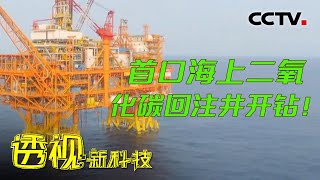 中国首口海上二氧化碳回注井开钻！为何要在海上封存二氧化碳？20230527 海底藏气术 |《透视新科技》CCTV科教