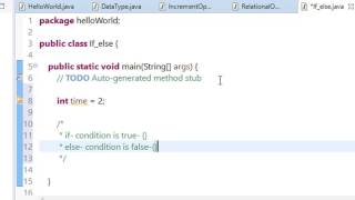 17 conditional operator in java