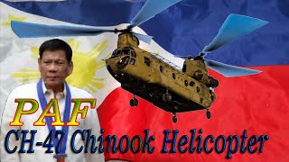 It is important for the Philippine air force to have a CH-47 Chinook helicopter!