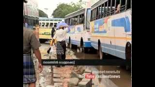 Heavy rain in Thiruvananthapuram തലസ്ഥാനത്ത് കനത്ത മഴ