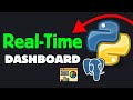 Build a Real-Time Dashboard with Python, PostgreSQL & NiceGUI