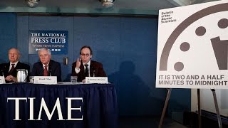Doomsday Clock Jump Forwards To Two And A Half Minutes To Midnight | TIME