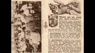 Example of vintage advertisement from German paper (circa 1933)