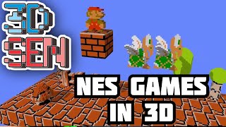 3dSen Emulator Review: NES Games in 3D - It's Awesome!