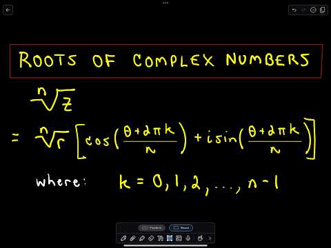 Roots of Complex Numbers, Ex 1 Roots of Complex Numbers, Ex 1