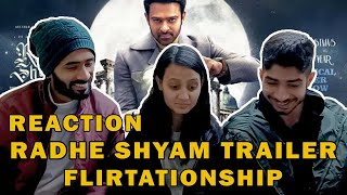 Radhe Shyam Trailer REACTION | Prabhas | Pooja Hegde | Radha Krishna Kumar | Bhushan Kumar