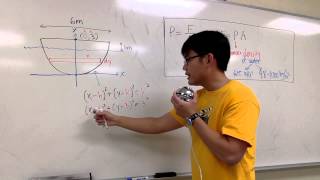 Sect 8 3 #5 Hydrostatic Force, Calculus 2